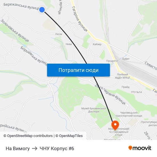 На Вимогу to ЧНУ Корпус #6 map