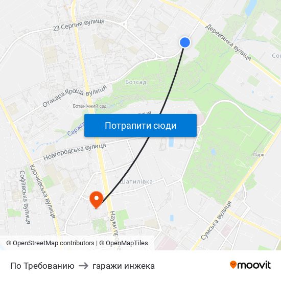 По Требованию to гаражи инжека map