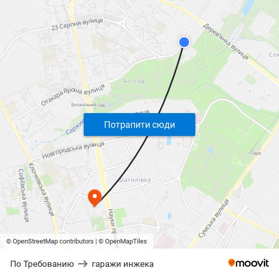 По Требованию to гаражи инжека map