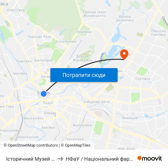 Історичний Музей (Istorychnyi Muzei) to НФаУ / Національний фармацевтичний університет map