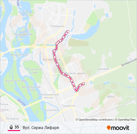 35 light rail Line Map