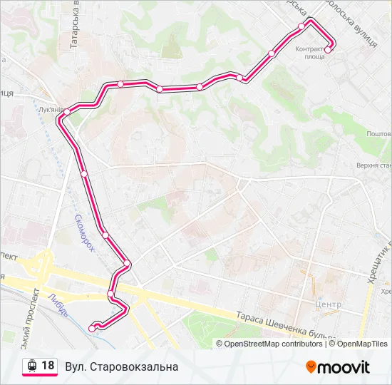 18 Light Rail Line Map