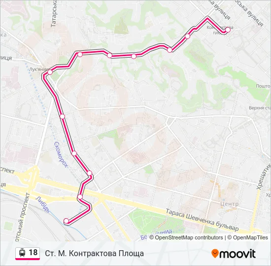 18 Light Rail Line Map