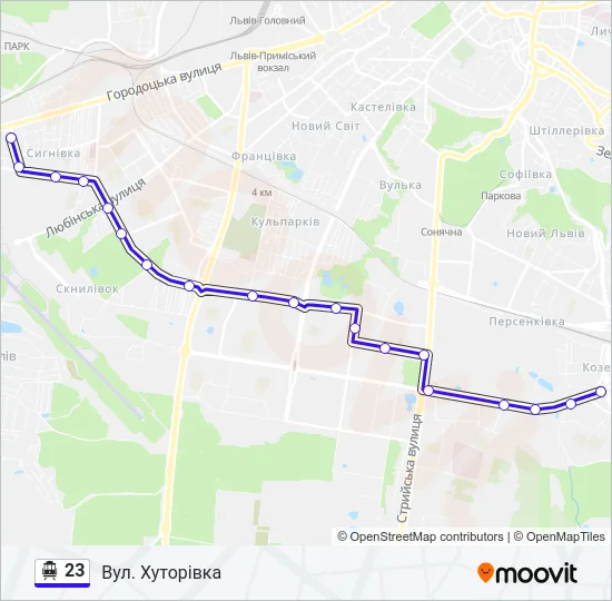 23  Line Map