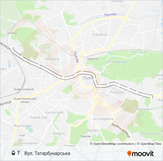 7  Line Map