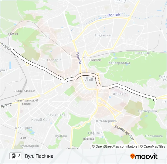 7  Карта лінії