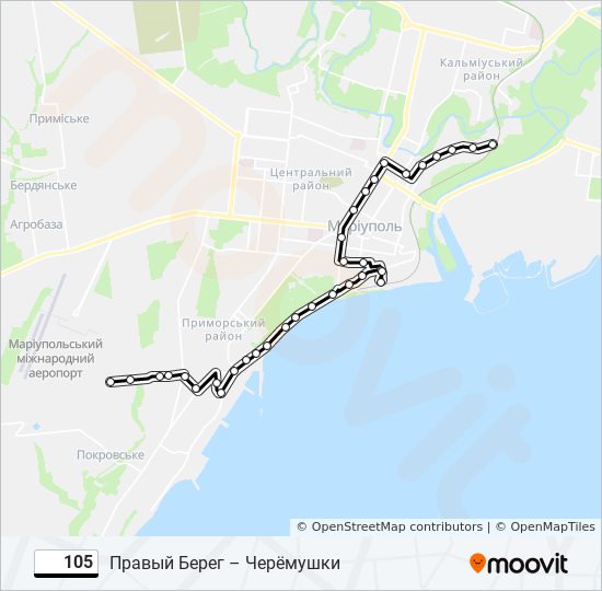 Маршрут 105. 105 Автобус маршрут. Маршрут 105 движение.