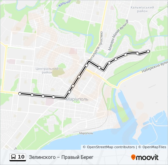 Маршрут автобуса 10 хабаровск с остановками