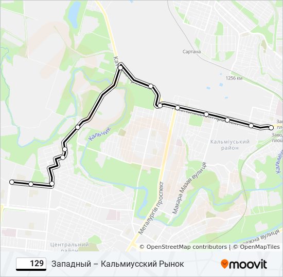 129 маршрутка тольятти схема движения