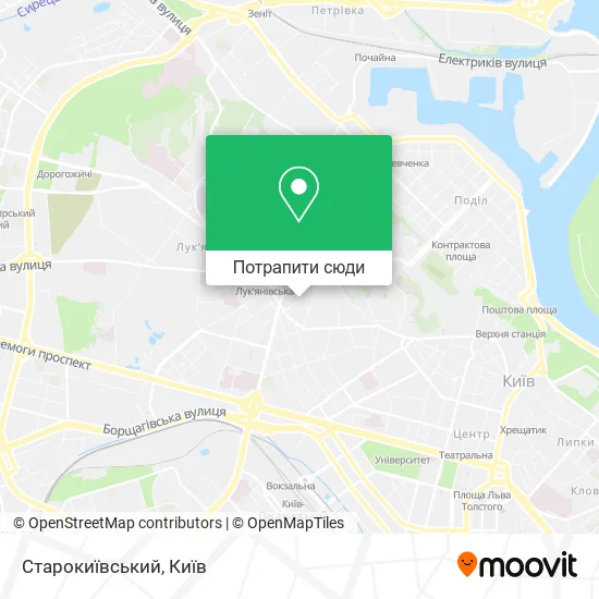 Карта Старокиївський
