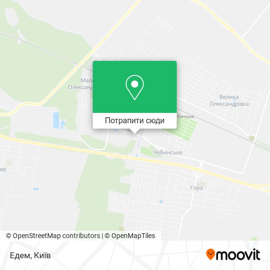 Карта Едем