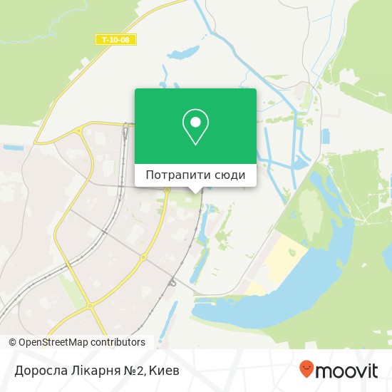 Карта Доросла Лікарня №2