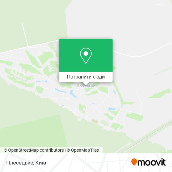 Карта Плесецьке
