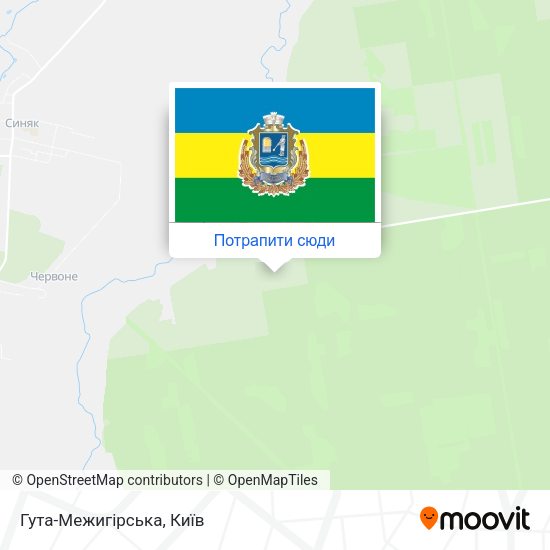 Карта Гута-Межигірська