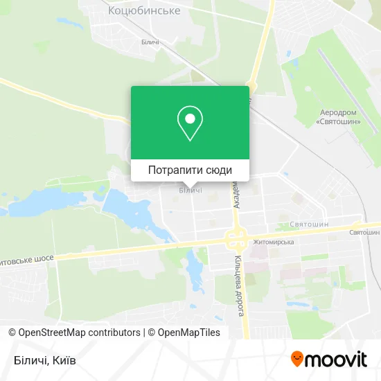 Карта Біличі