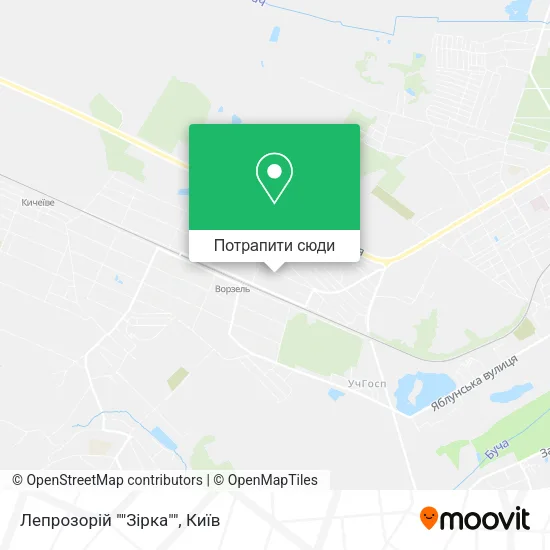 Карта Лепрозорій ""Зірка""