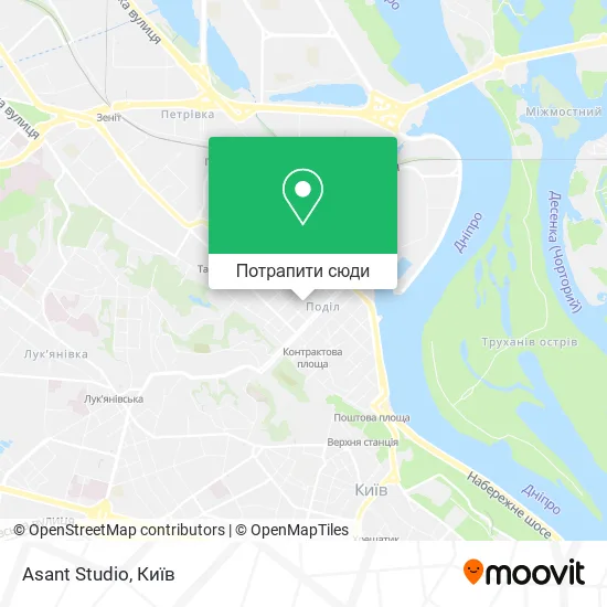 Карта Asant Studio