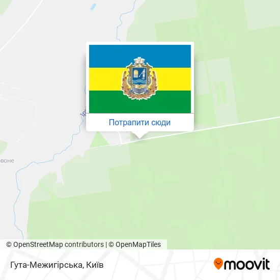 Карта Гута-Межигірська