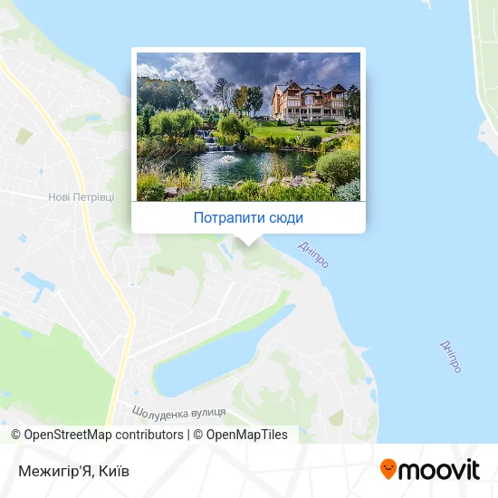 Карта Межигір'Я