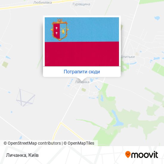 Карта Личанка