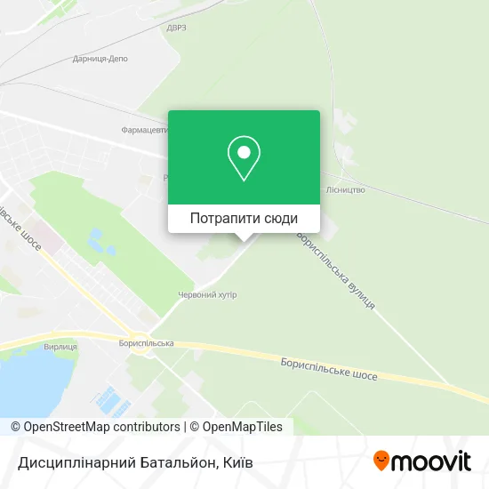 Карта Дисциплінарний Батальйон