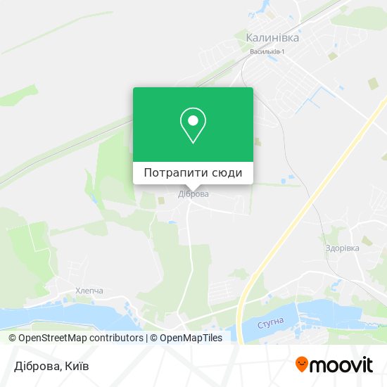Карта Діброва