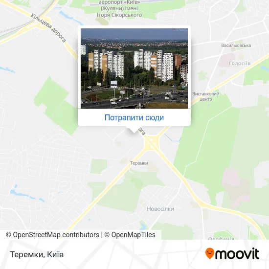 Карта Теремки