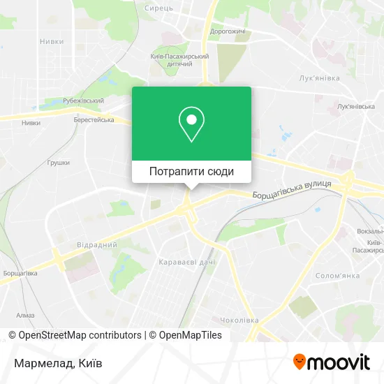 Карта Мармелад