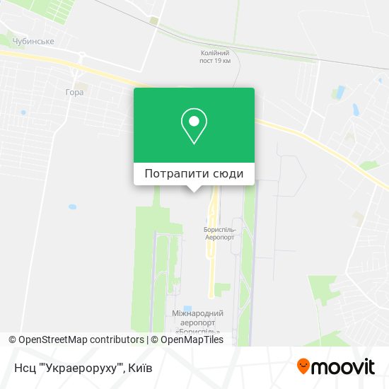 Карта Нсц ""Украероруху""