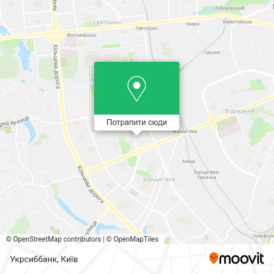 Карта Укрсиббанк