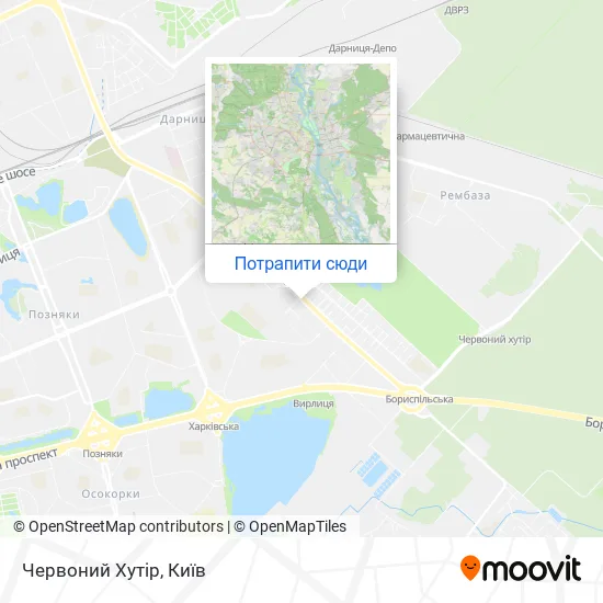 Карта Червоний Хутір