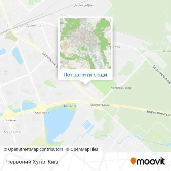 Карта Червоний Хутір