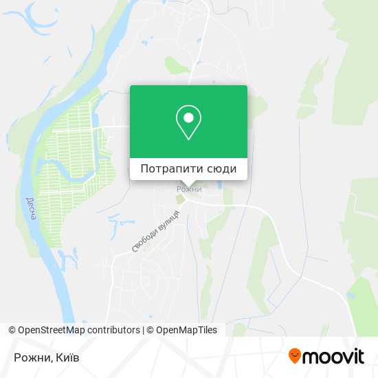 Карта Рожни