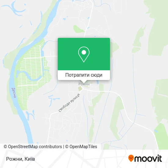 Карта Рожни