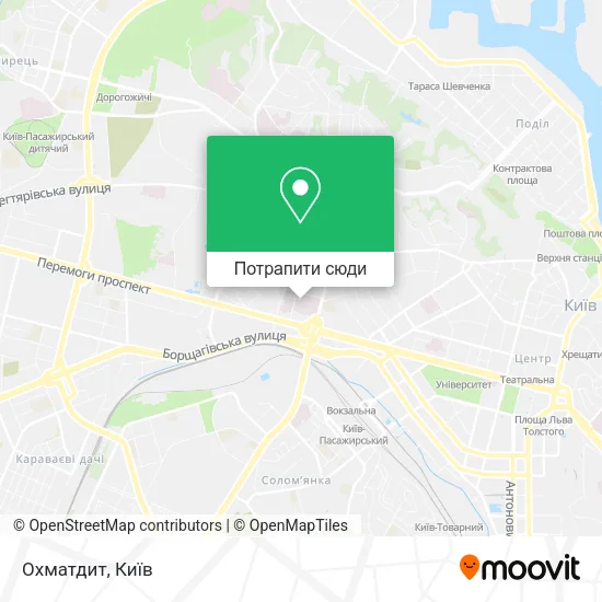 Карта Охматдит