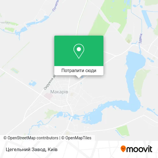 Карта Цегельний Завод