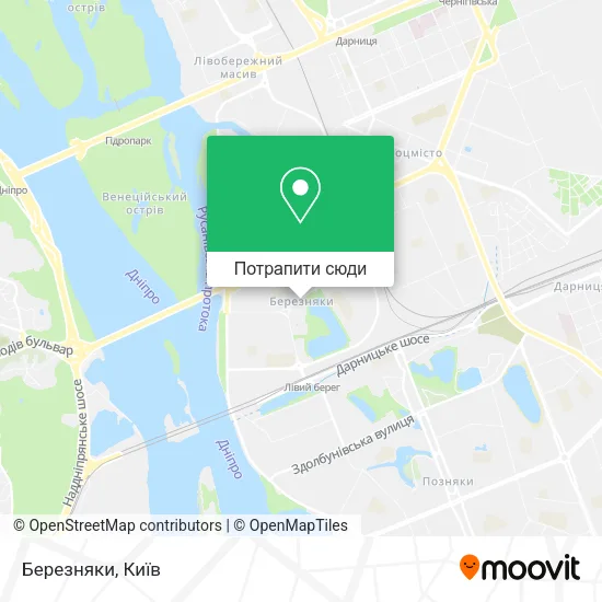 Карта Березняки