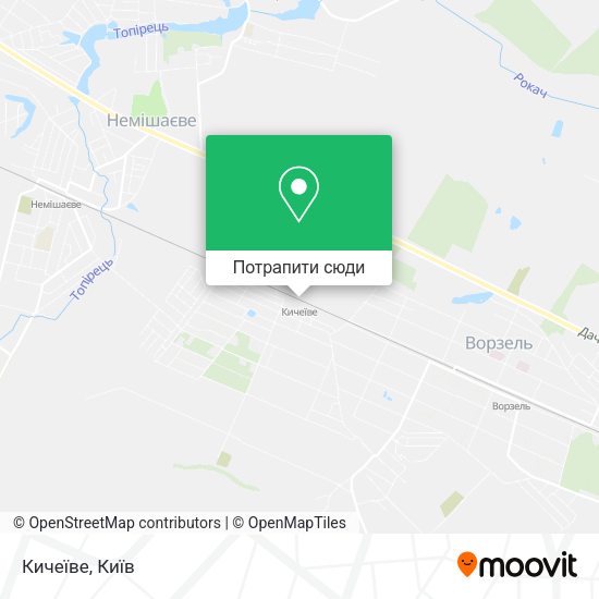 Карта Кичеїве