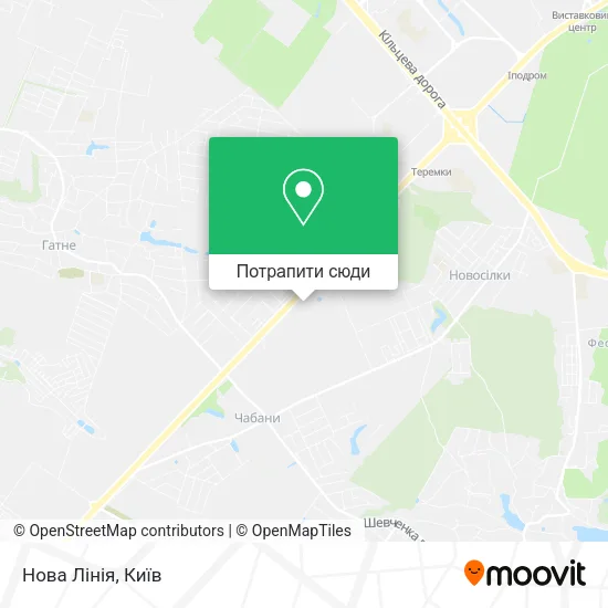 Карта Нова Лінія