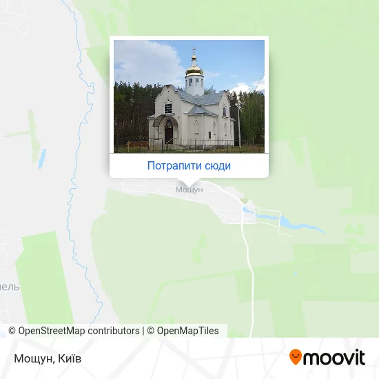 Карта Мощун