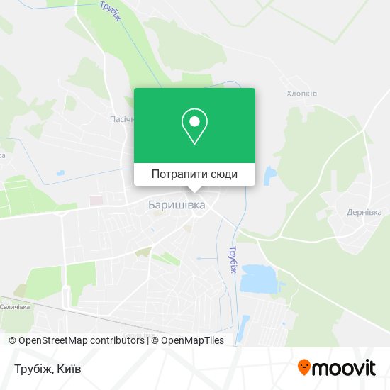 Карта Трубіж