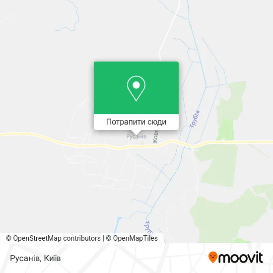 Карта Русанів