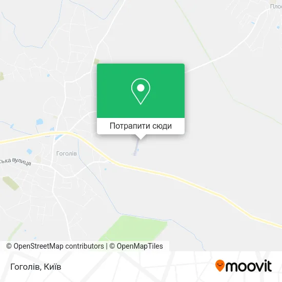 Карта Гоголів