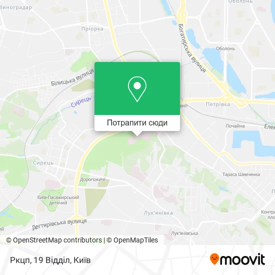 Карта Ркцп, 19 Відділ