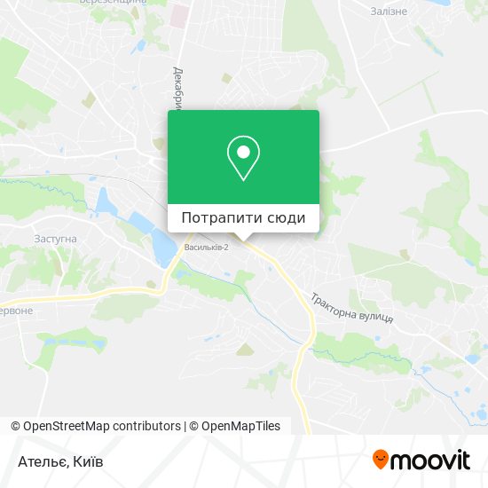 Карта Ательє