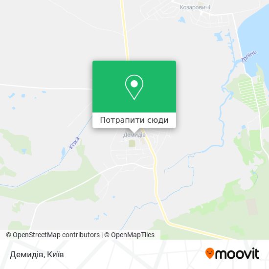 Карта Демидів