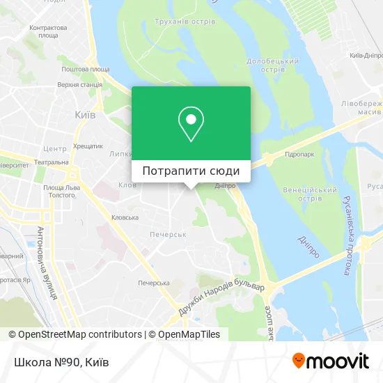 Карта Школа №90