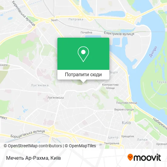Карта Мечеть Ар-Рахма