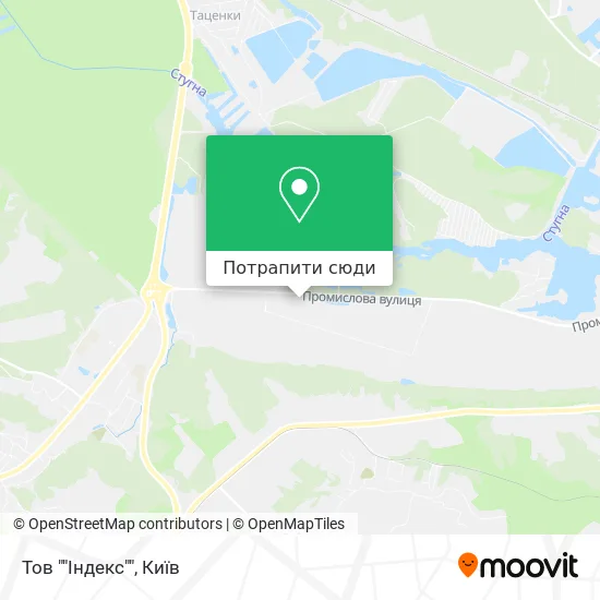 Карта Тов ""Індекс""