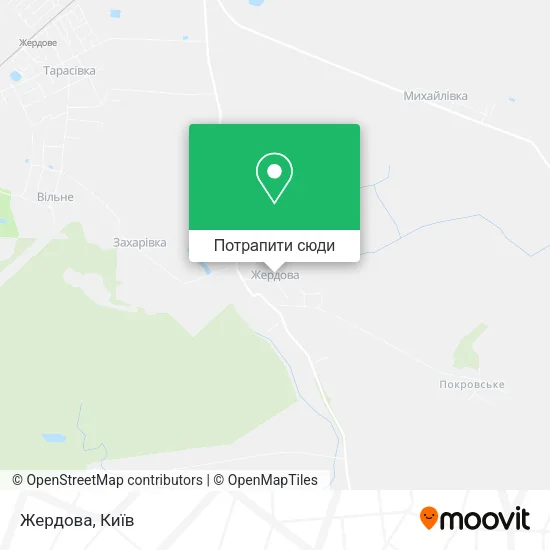 Карта Жердова